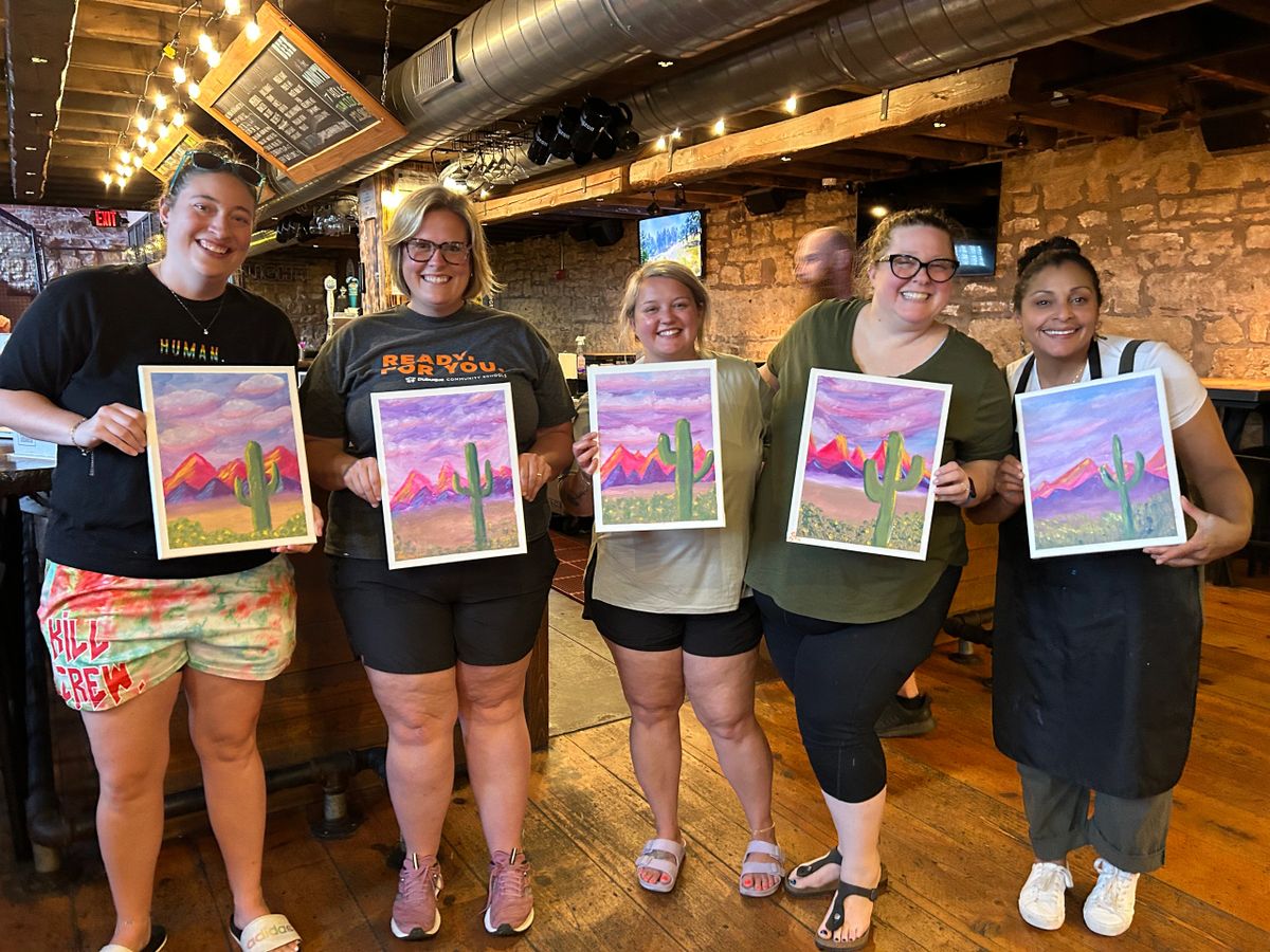 Paint & Pints painting